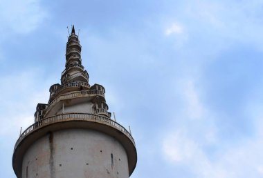 Gampola, Sri Lanka - 2 Aralık 2019: Ambulawawa Tapınağı - Dört Din Tapınağı