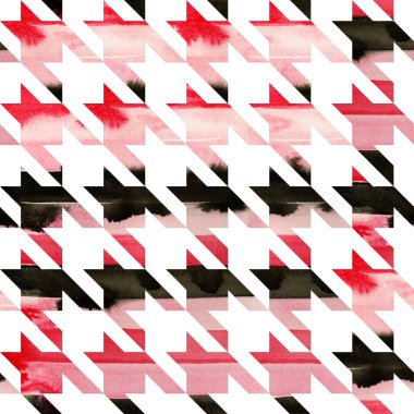 Pastel şekilli, renksiz parlak desenli el çizimi.