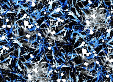 Soyut, pürüzsüz, renkli parlak lekeler.  