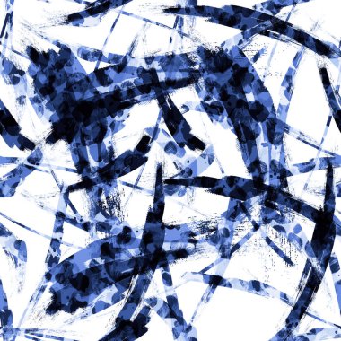 El çizimi pürüzsüz renkli parlak desen 