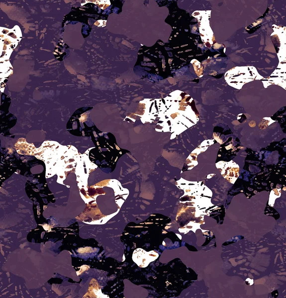 Sömlös Färgglada Kamouflage Mönster Bakgrund — Stockfoto