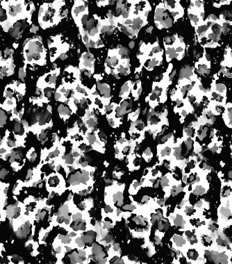 Leke ve noktalarla renksiz parlak desenler.