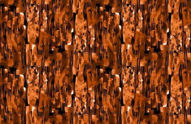 Soyut, pürüzsüz, renkli parlak lekeler.  