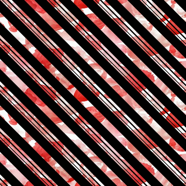 Abstract Naadloos Kleurrijk Helder Patroon Met Diagonale Lijnen — Stockfoto