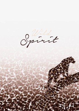 Leopar benekli vahşi ruh metni