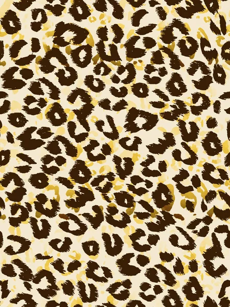 Ručně Kreslené Bezešvé Barevné Jasný Vzor Leopard Skvrny — Stock fotografie
