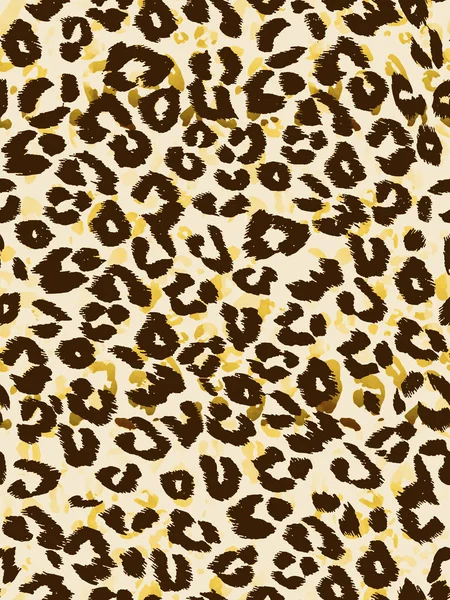 Leopar benekli, renksiz, parlak desenli el çizimi.