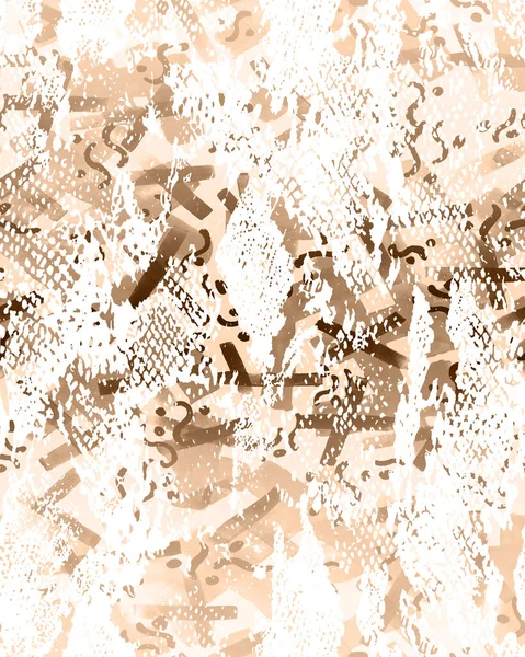 Abstrakte Nahtlose Bunte Hintergrund Mit Schlangenmuster — Stockfoto