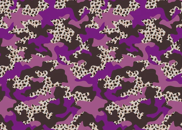 Абстрактний Безшовний Барвистий Яскравий Візерунок Плямами Леопарда — стокове фото