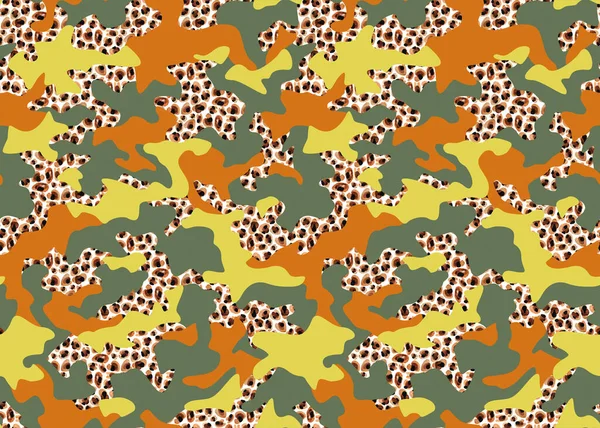 Abstraktní Bezešvé Barevné Jasný Vzor Leopard Skvrny — Stock fotografie