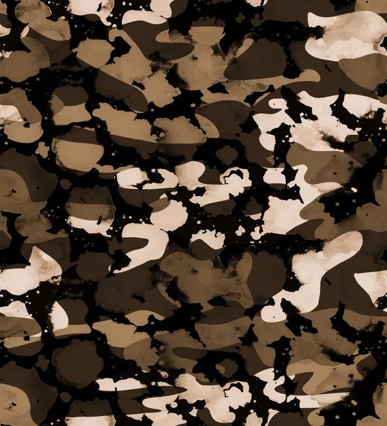 シームレスなカラフルな迷彩パターンの背景 — ストック写真