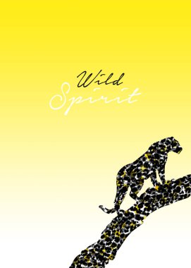 Leopar benekli vahşi ruh metni