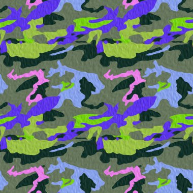 Kusursuz renksiz kamuflaj desen arka planı 