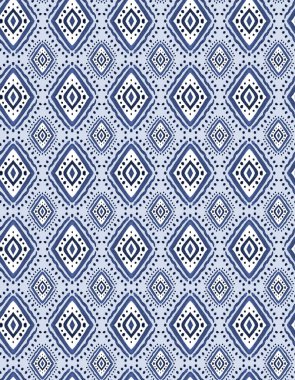 Etnik şekilli, pürüzsüz, parlak desenli el çizimi.