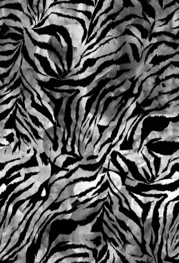 Zebra çizgileri olan pürüzsüz renkli desen