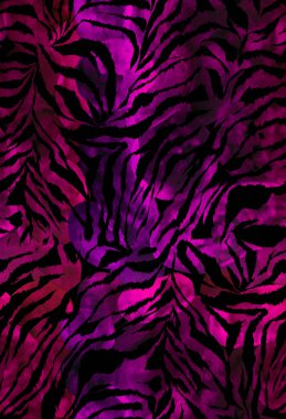 Zebra çizgileri olan pürüzsüz renkli desen