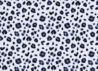 Kusursuz sahte leopar desenli siyah ve kahverengi benekli.