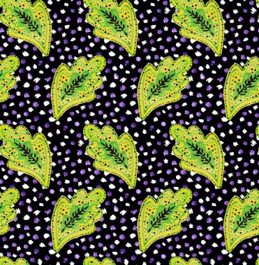 Renkli paisleylerle renksiz parlak desenli el çizimi