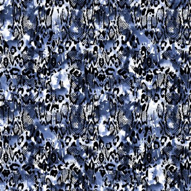 Kusursuz renkli parlak kravat boyalı yılan desenli. 