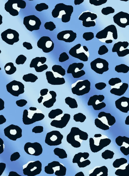 Padrão Brilhante Colorido Sem Costura Com Manchas Leopardo — Fotografia de Stock
