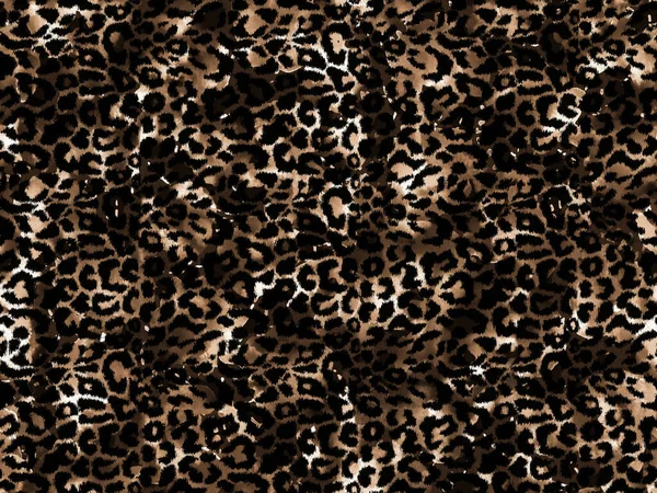 Dibujado Mano Patrón Brillante Colorido Sin Costuras Con Manchas Leopardo —  Fotos de Stock