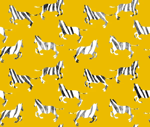 Seamless Ular Pola Cerah Dengan Garis Garis Zebra Bentuk — Stok Foto