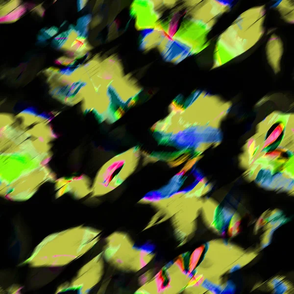 Абстрактный Бесшовный Красочный Ярко Красящий Узор — стоковое фото