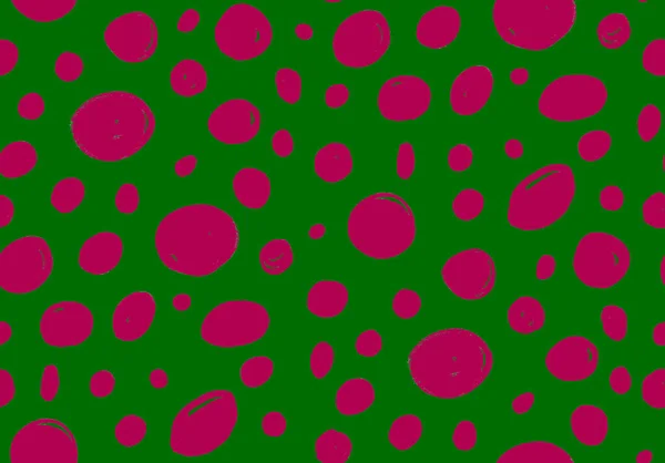 hand drawn seamless colorful bright pattern with irregular dots