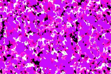 Elleri, bulanık mürekkep lekeleriyle renksiz, parlak desenli.