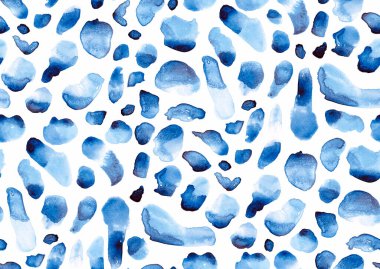 Soyut, pürüzsüz, renkli parlak lekeler.  