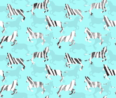 Çizgili zebra şekilli kusursuz yılan deseni.