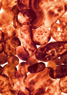 Noktalı soyut renksiz desen