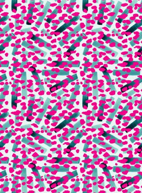 Noktalı soyut renksiz desen