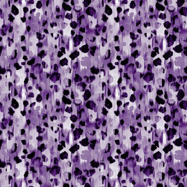 hand drawn seamless colorful bright pattern with leopard spots on wooden wall 