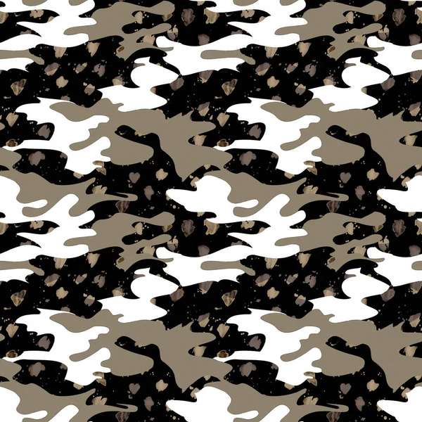 Naadloze Kleurrijke Camouflage Patroon Achtergrond — Stockfoto