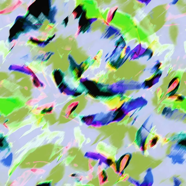 Abstrakt Sömlös Färgglada Ljusa Tie Dye Mönster — Stockfoto