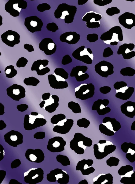 Padrão Brilhante Colorido Sem Costura Com Manchas Leopardo — Fotografia de Stock