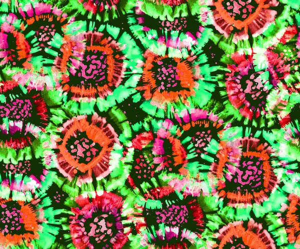 Dibujado Mano Patrón Brillante Colorido Sin Costuras Estilo Floral Diy —  Fotos de Stock