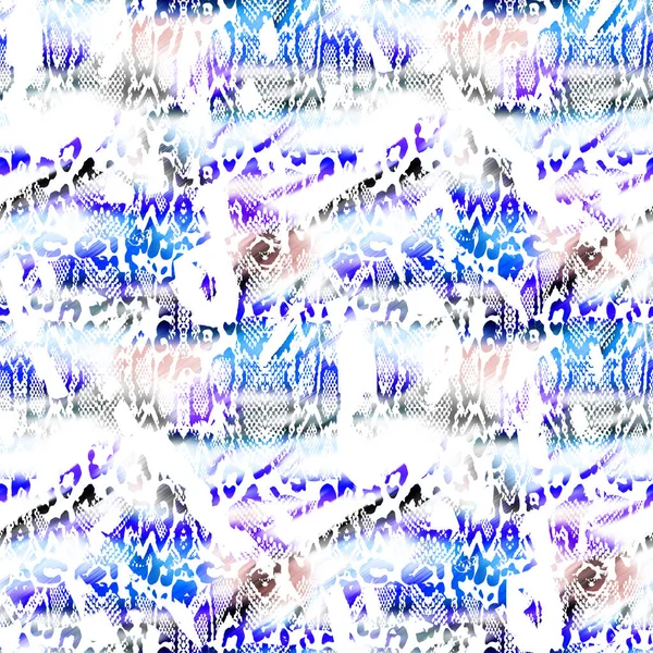 Abstract Seamless Colorful Bright Tie Dye Pattern — Stock Photo, Image