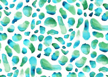 Soyut, pürüzsüz, renkli parlak lekeler.  