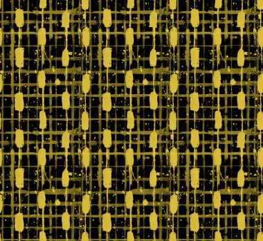 Noktalı ve çizgili soyut renksiz parlak desen 