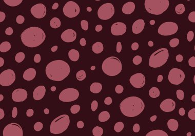 Düzensiz noktalarla renksiz, parlak desenler çizilmiş. 