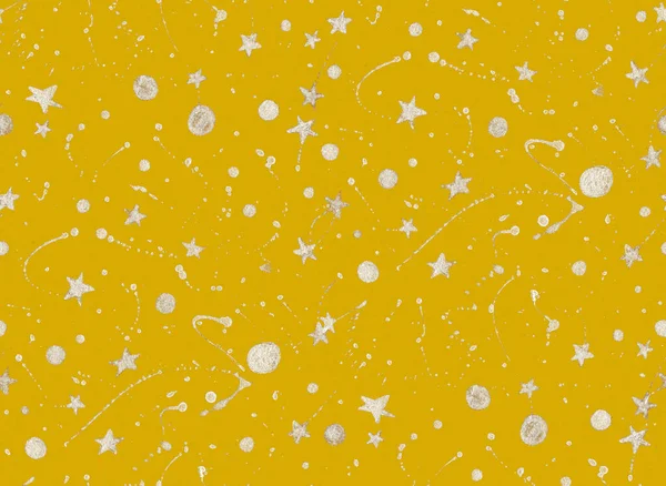 Nahtlose Bunte Helle Muster Mit Sternen Und Flecken — Stockfoto