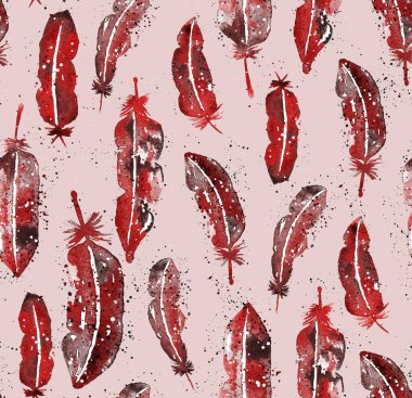 tüy ile renksiz parlak desen 