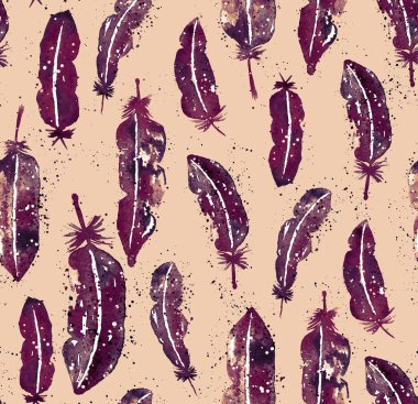 tüy ile renksiz parlak desen 