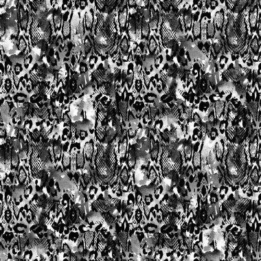 Kusursuz renkli parlak kravat boyalı yılan desenli. 