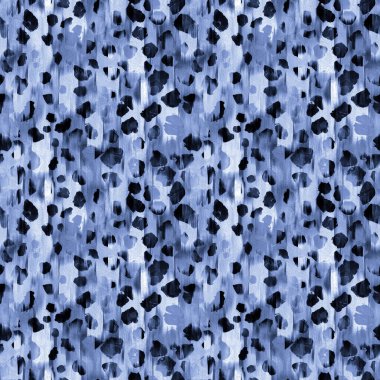 hand drawn seamless colorful bright pattern with leopard spots on wooden wall 