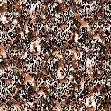 Kusursuz renkli parlak kravat boyalı yılan desenli. 