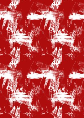 El çizimi pürüzsüz renkli parlak desen 