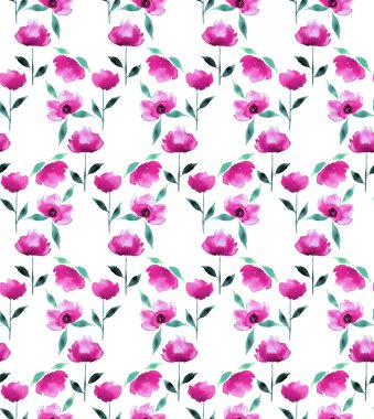 Çiçeklerle renksiz, parlak desenler çizilmiş. 